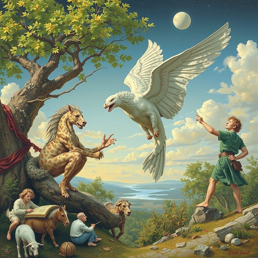 AI-Generated Abstract Concepts of Perfection