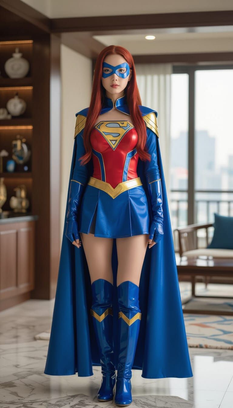 Chinese Superheroine in Modern Room: Yangtze River Infinity ...