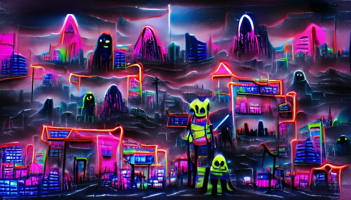 Neon Nightmare City