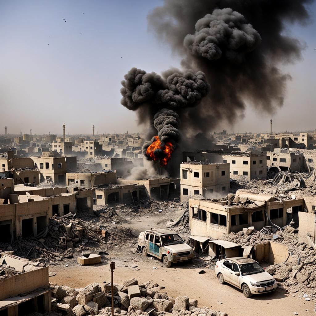 Rafah in Turmoil: A Visual Representation