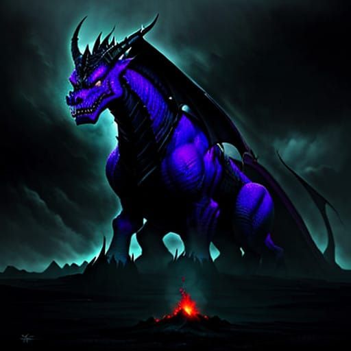 Sinister Hyperrealistic Fantasy Art of a Dark Legend