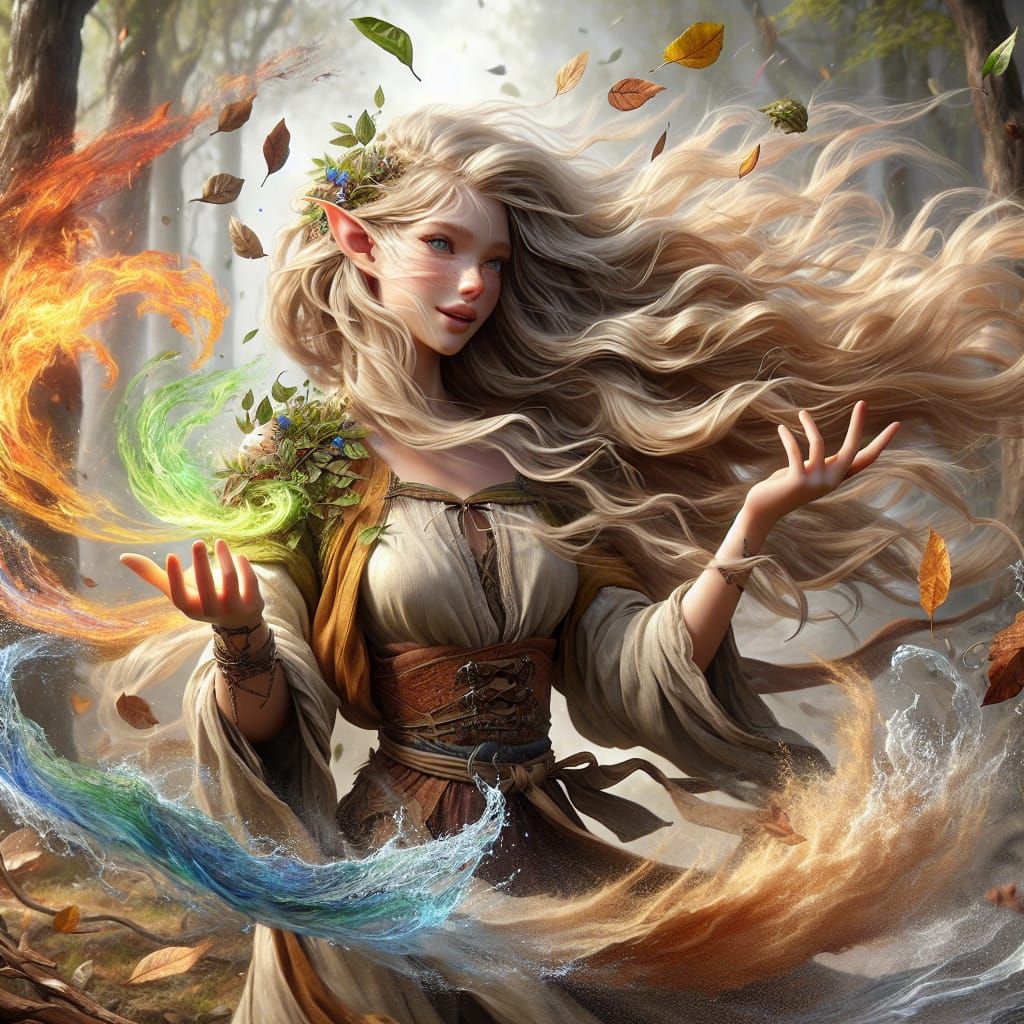 Hope controlling the elements