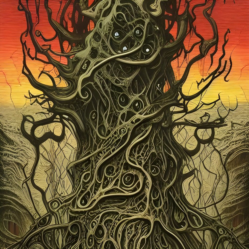 Creepy Redecorator in Contemporary Style