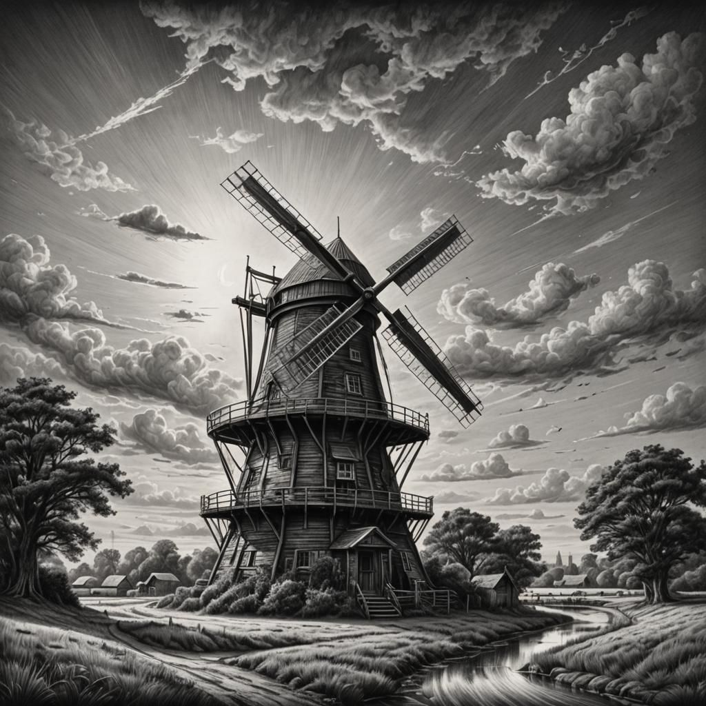 Windmill (Pencil)