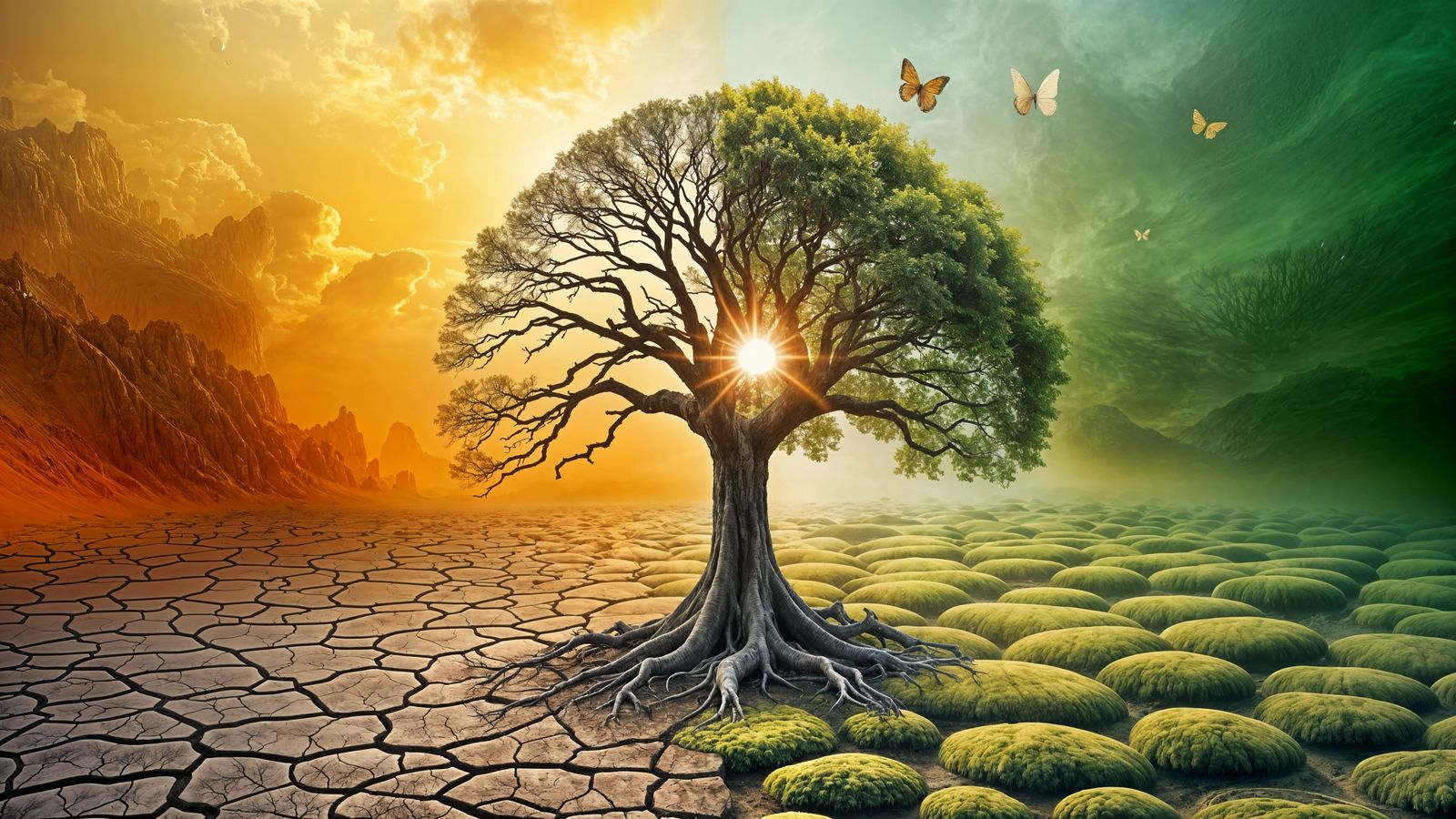Earth Tree: A Dichotomy of Environmental States