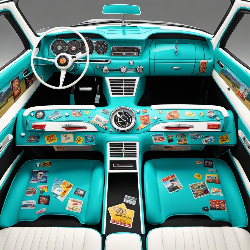 Custom Car Interior with Unique Theme