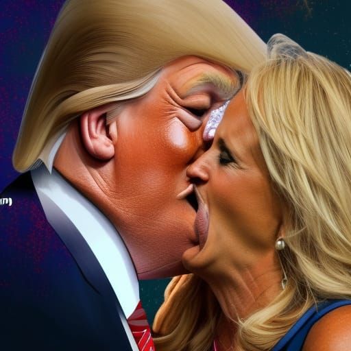 Surreal Political Scene in Detailed Digital Painting