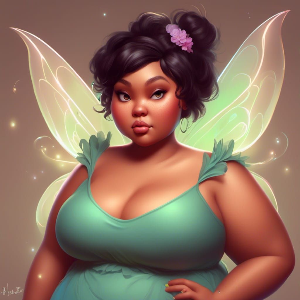 bbw curvy tinkerbell
