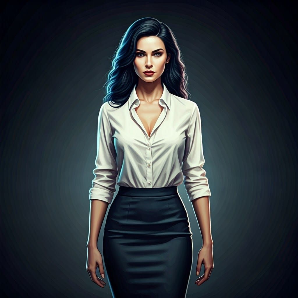 Confident Businesswoman in Luxury Setting