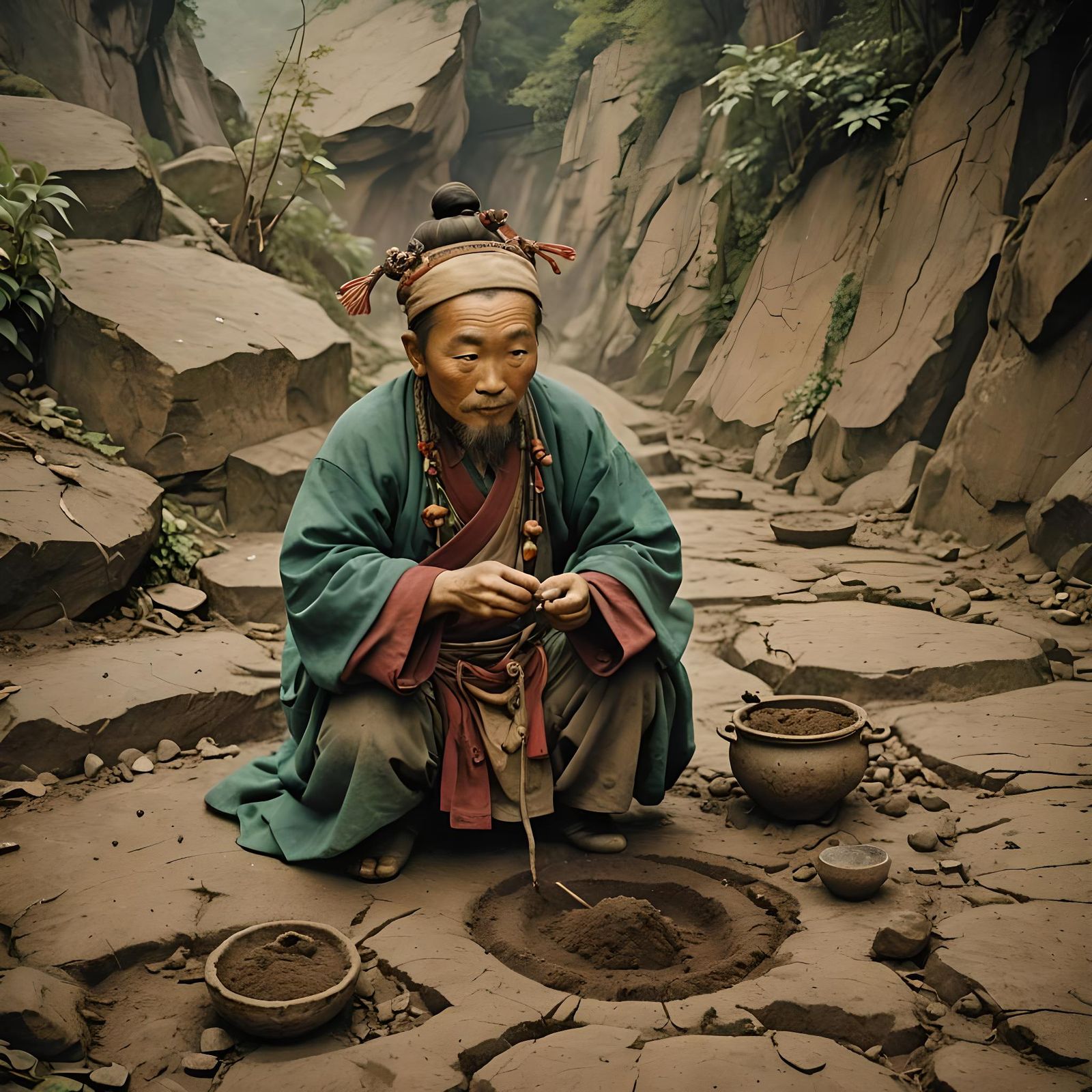 18th Century Geomancer in Hunan Province