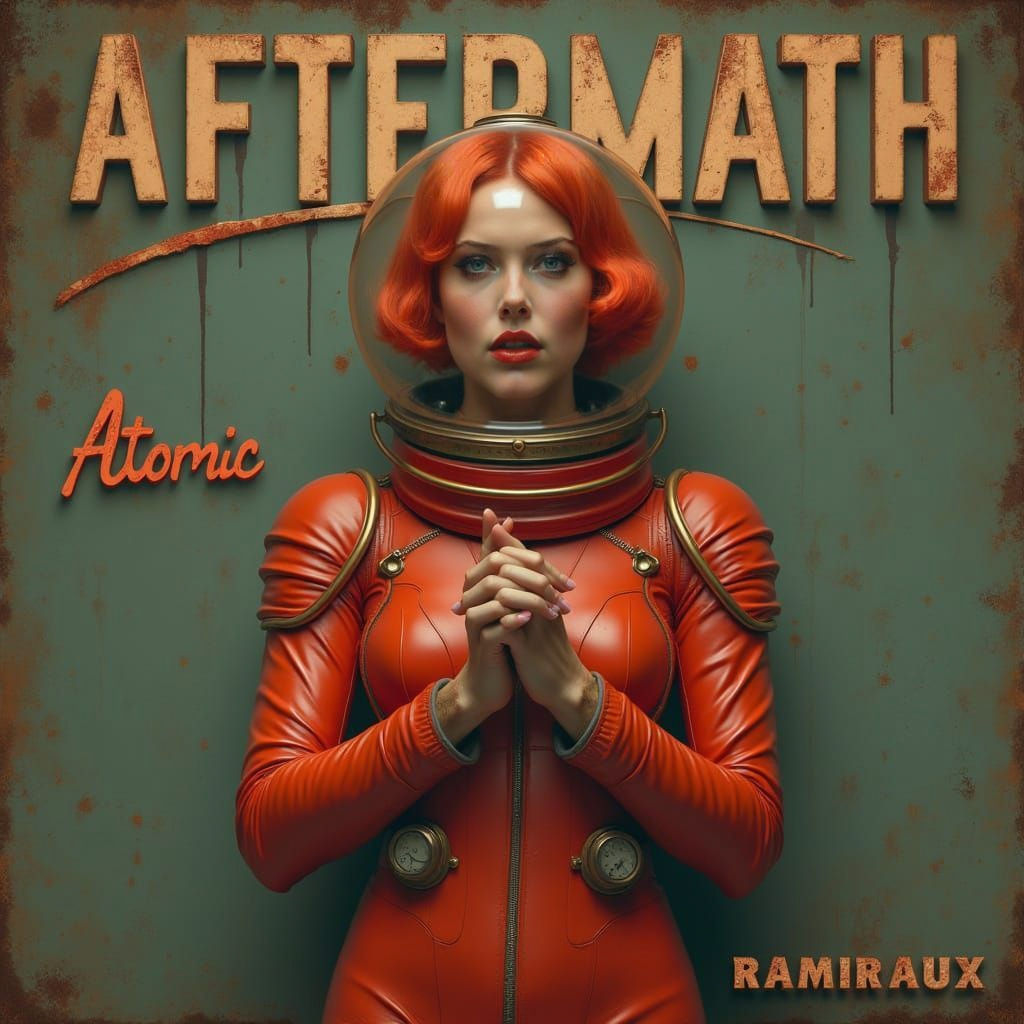 Retro-Futuristic Bombshell in Distressed Dungeon