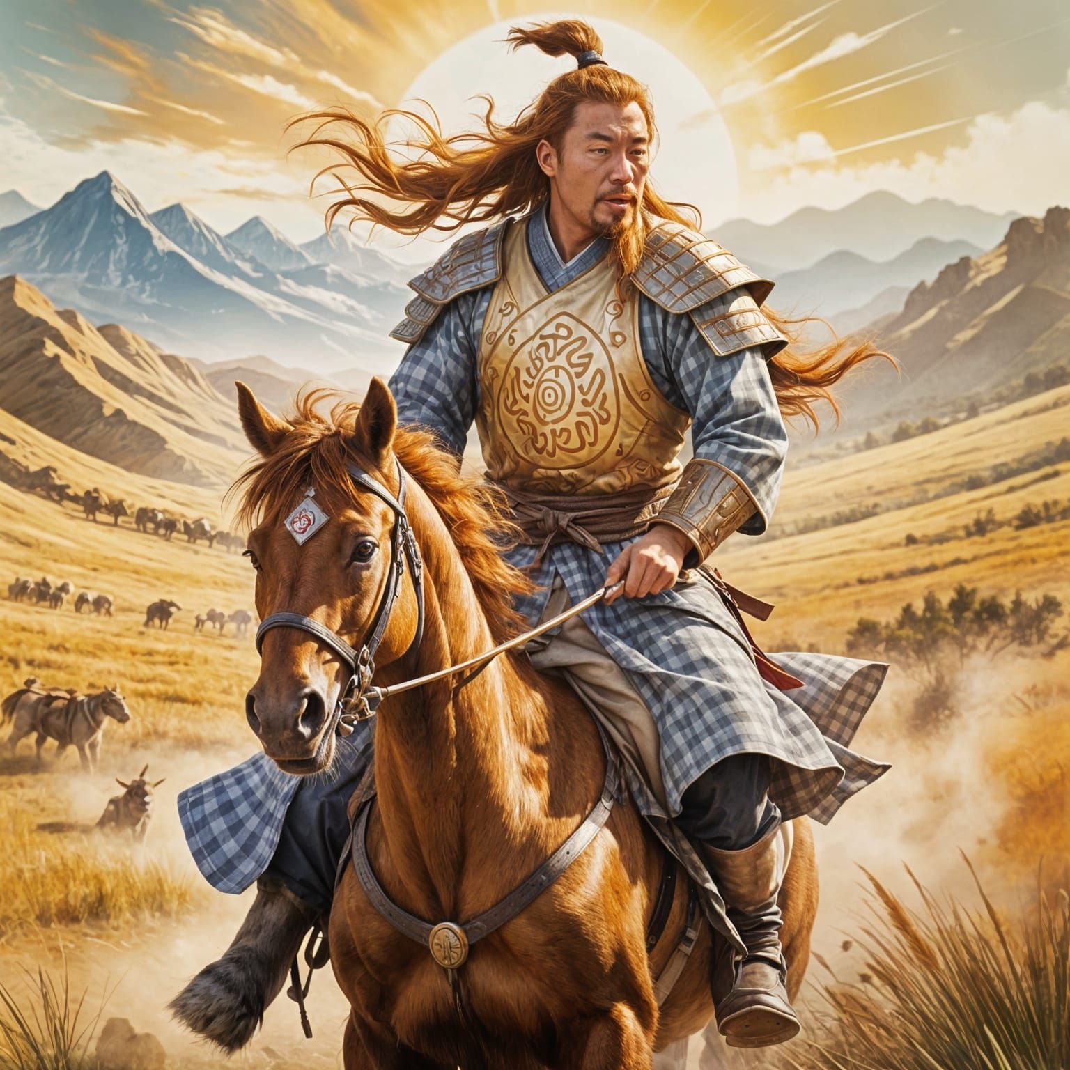 Gingham Gangnam Ginger Ham Genghis Khan