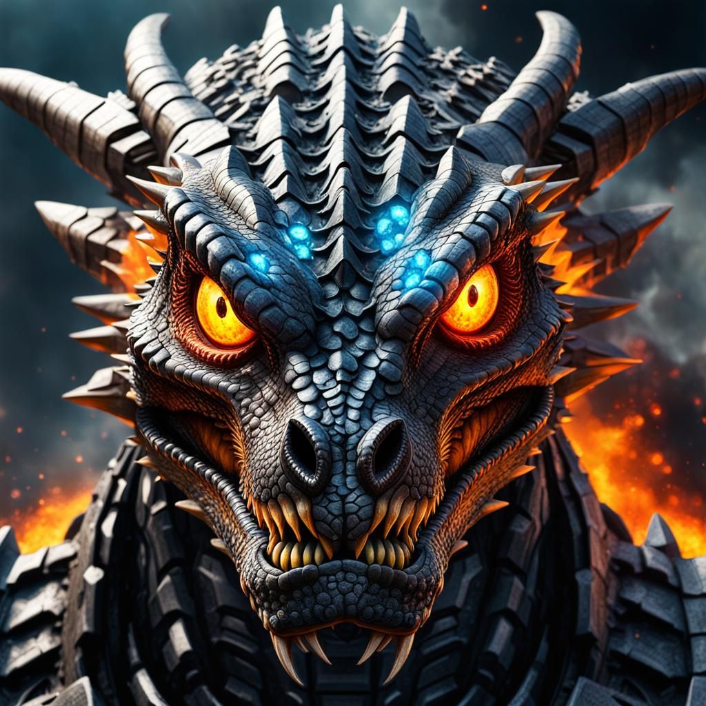 Heterochromia Assassin: A Hyperrealistic Dark Portrait