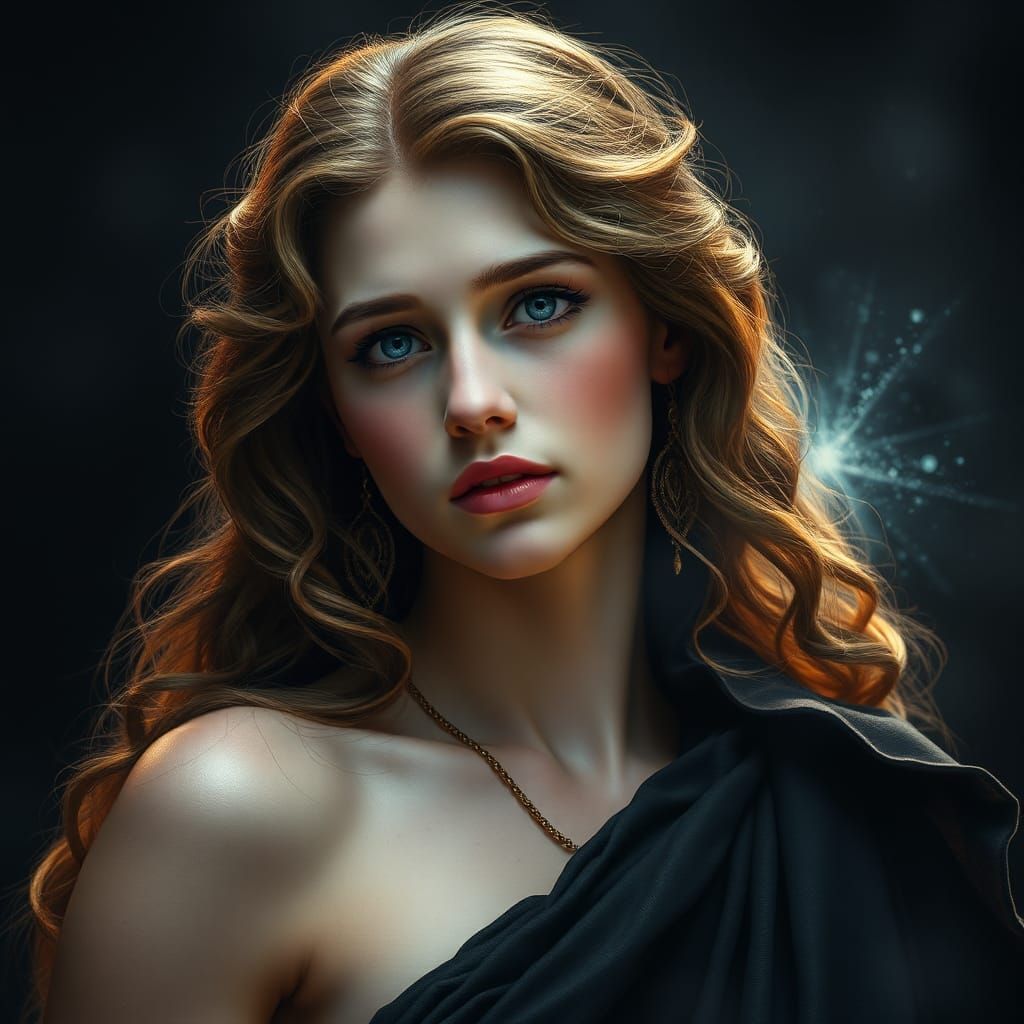 Hylonome Portrait in Renaissance Style