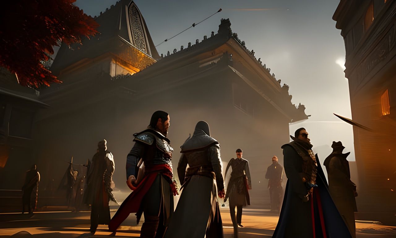 Isu Temple Assassin's Creed Concept Art