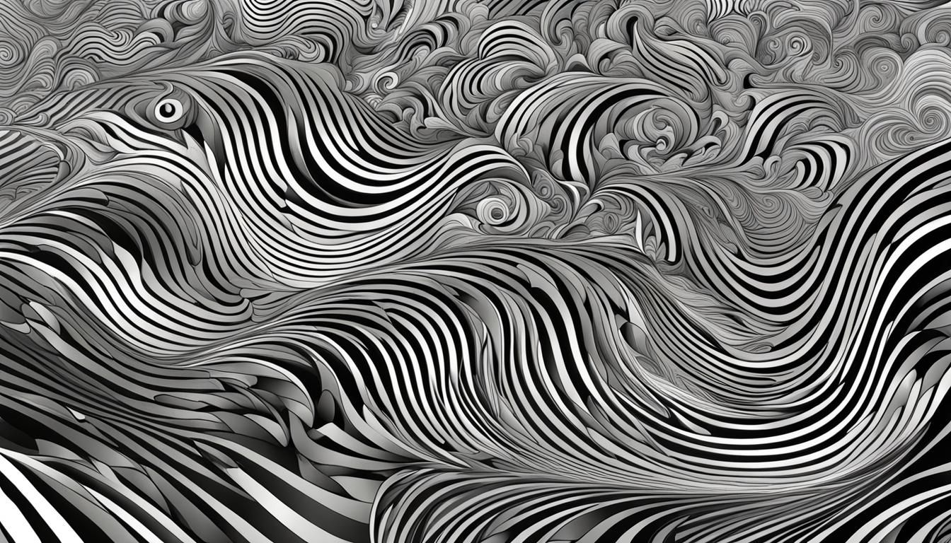 Abstract Fractal Art Exploring Depression and Anxiety