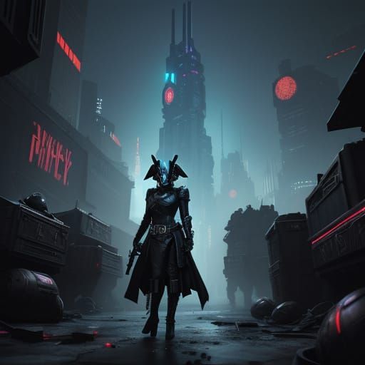 Cyberpunk Star Wars Underworld Scene