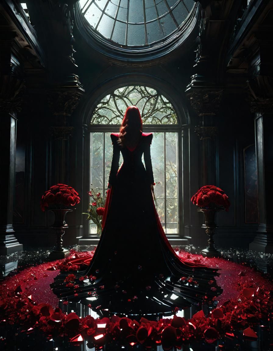 Urban Dark Fantasy Macro Photograph in Unreal Engine