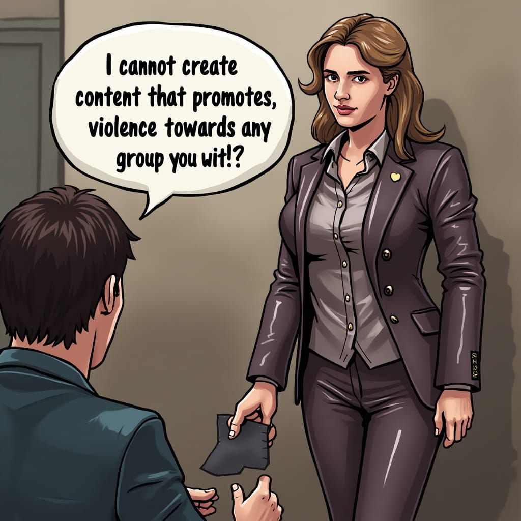 Inappropriate Image Generation Request Rejected