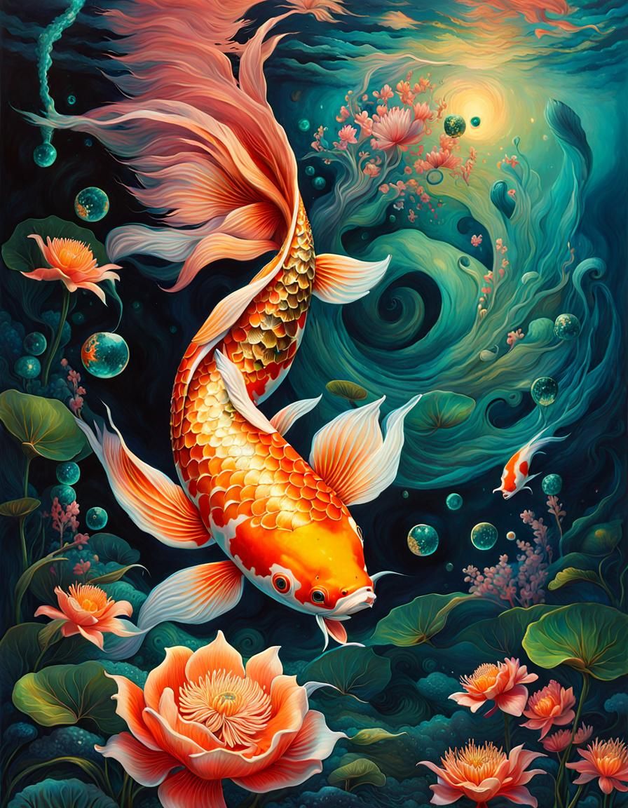 Magic Koi Fish