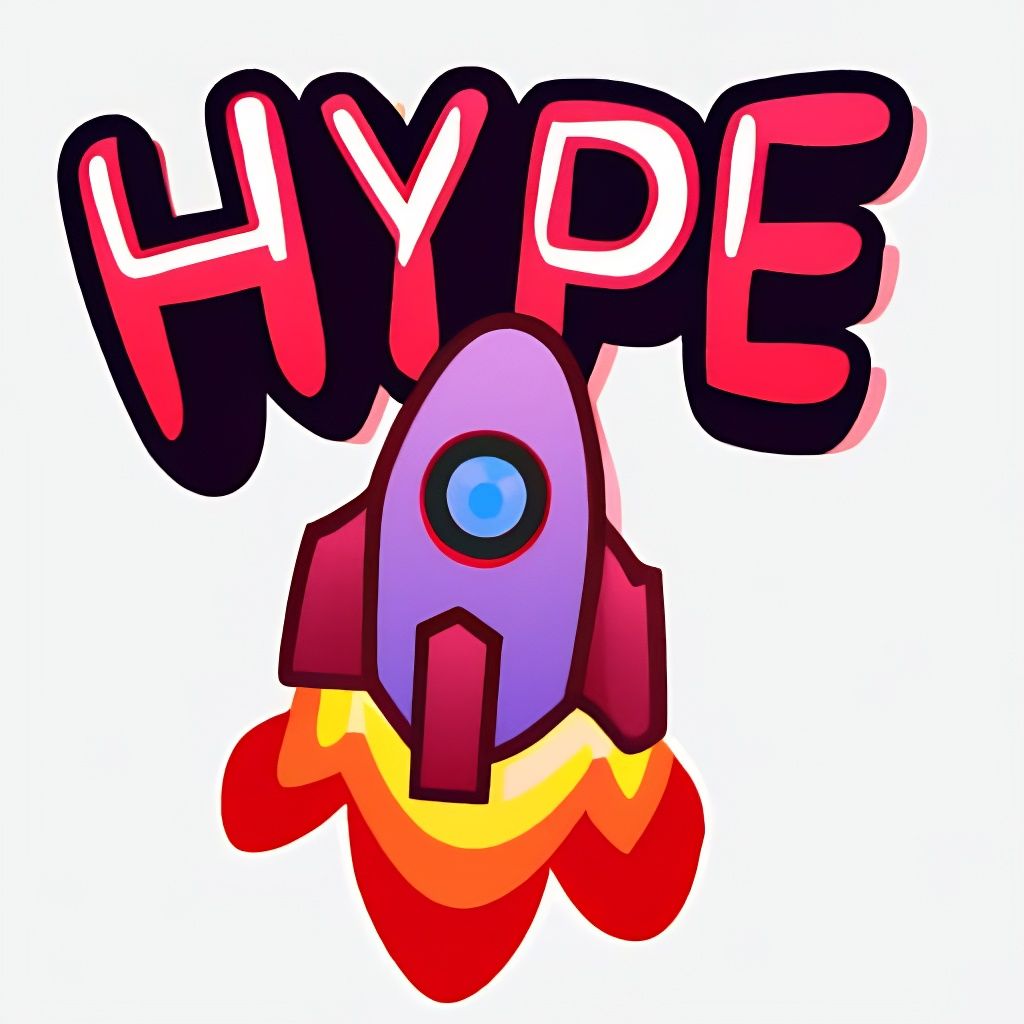 Hype Rocket Emoji Concept Artwork