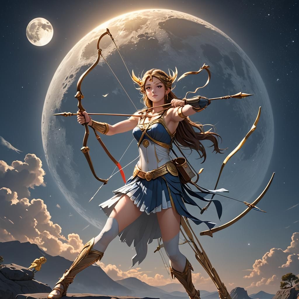 Artemis and Apollo: Anime Gods of Night and Day