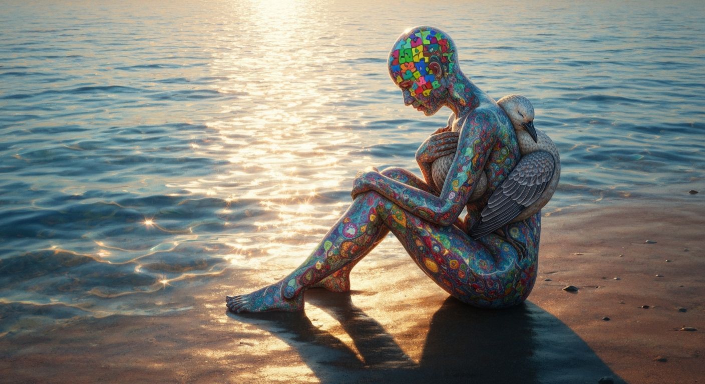 Mystical Shaman in Trance, Astral Projection