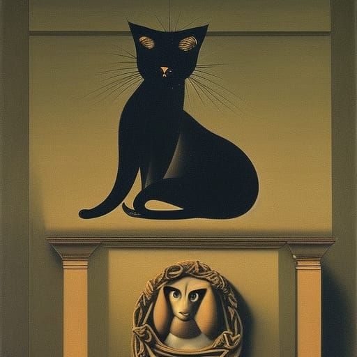 Cat and Mouse in Renaissance Style