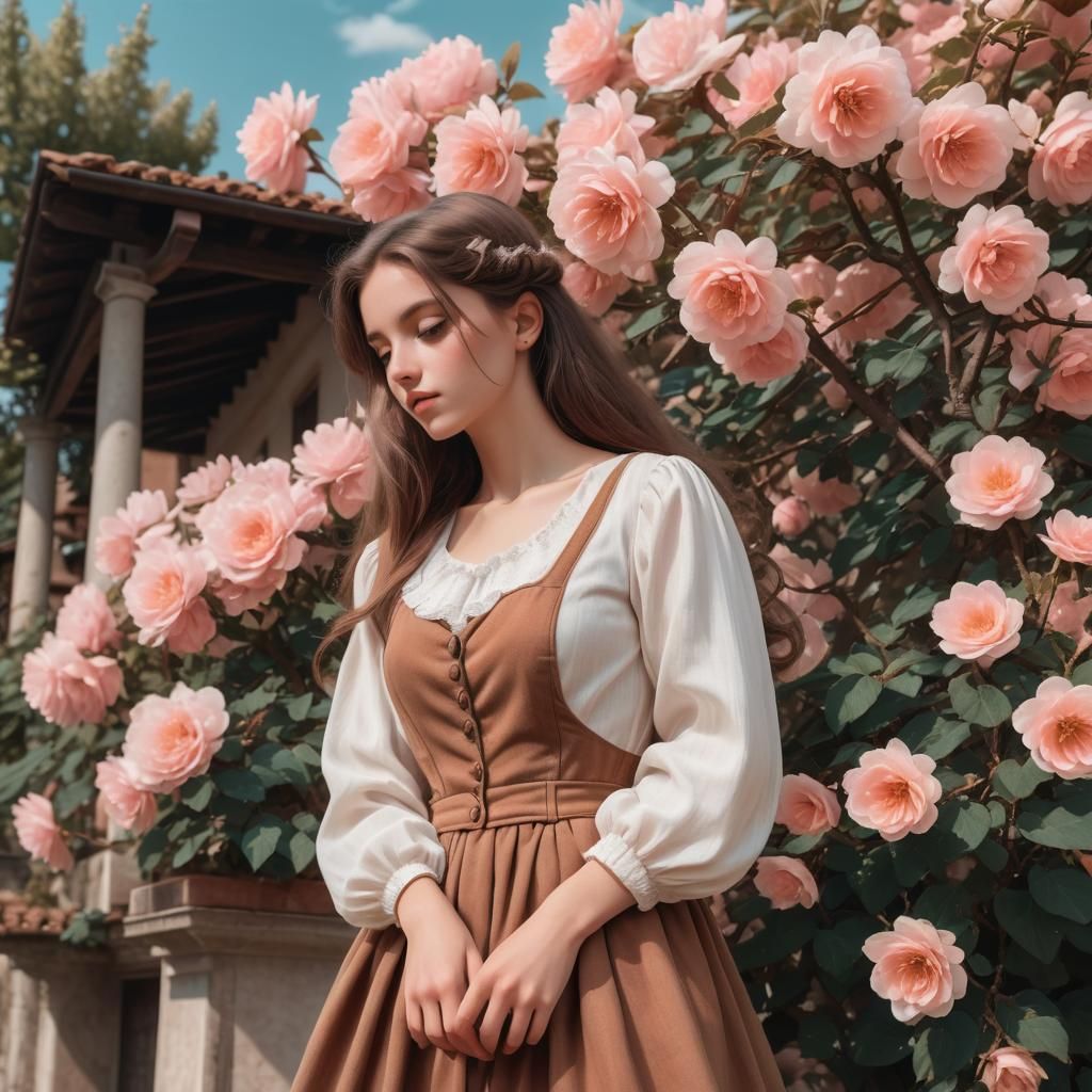 Evocative Nostalgiacore Scene