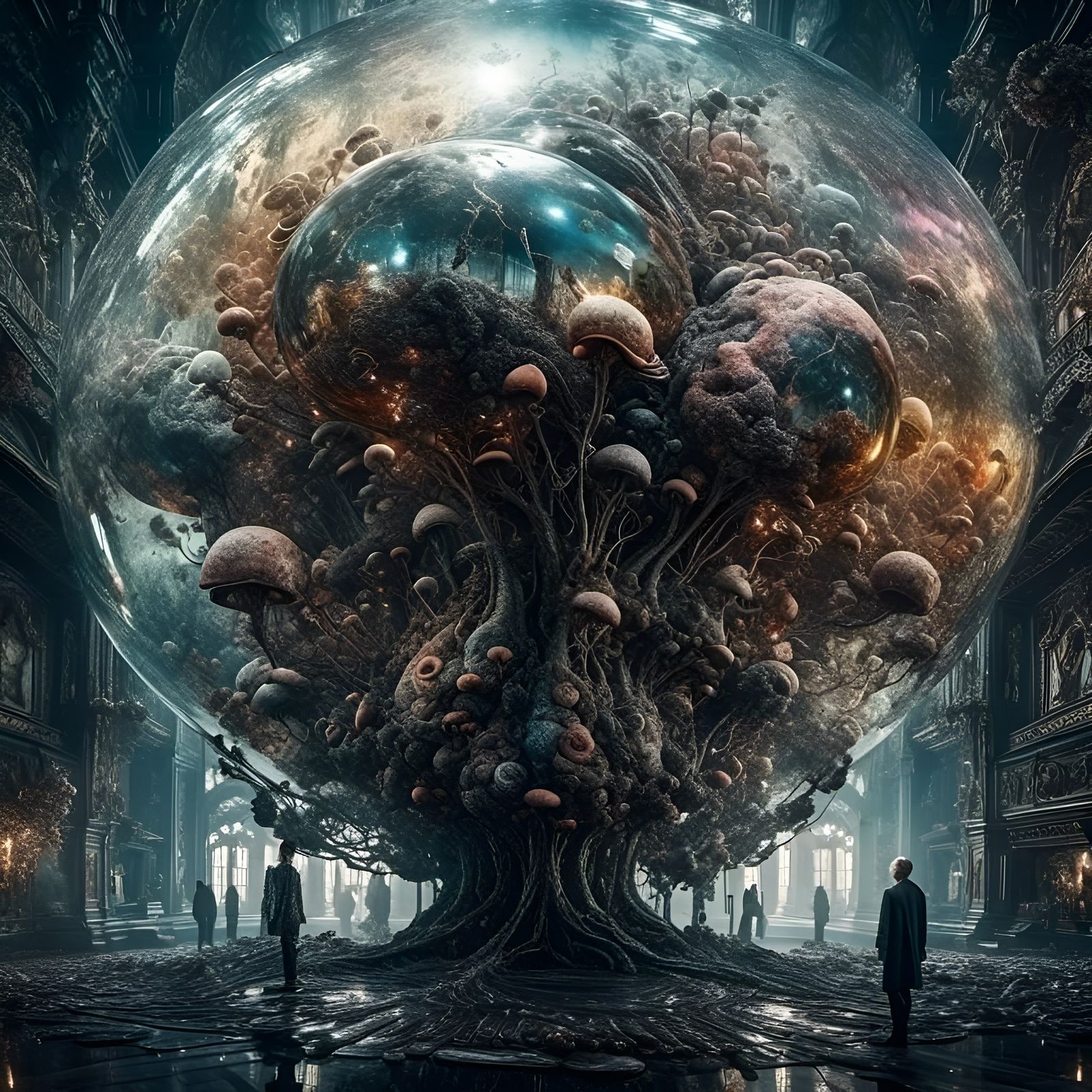 Alien Sector Mirror: Dark Fantasy Reflection