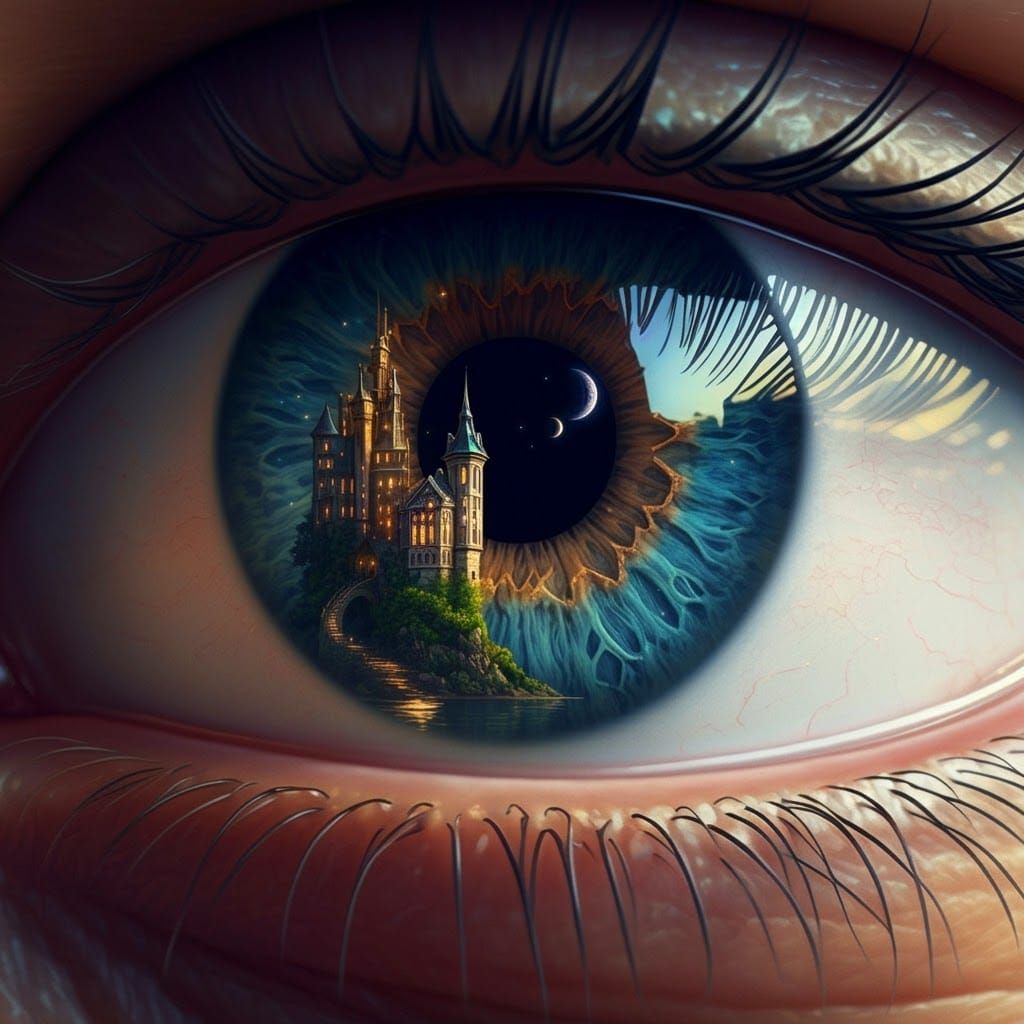 Eye Window to a Fantastical Realm