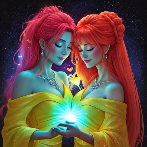 Radiant Heart: The Glow of Love