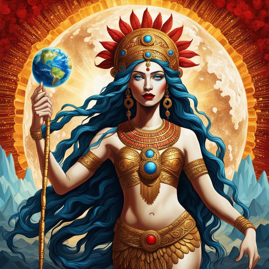 Goddesses of Fertility, Earth, Sun, and Beauty