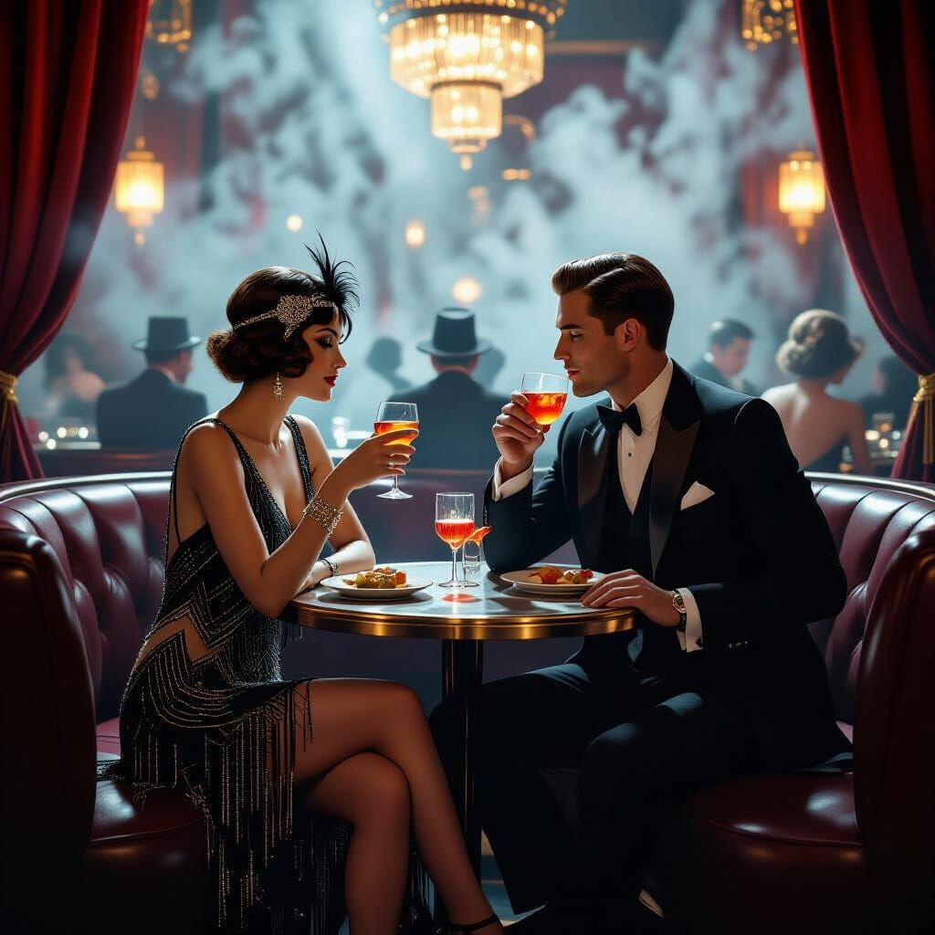 Art Deco Jazz Age Cocktail Party