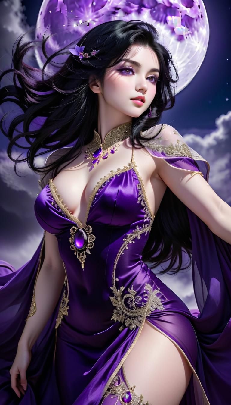 Prinzessin Everice (Neo Genesis Zwei) by the moon