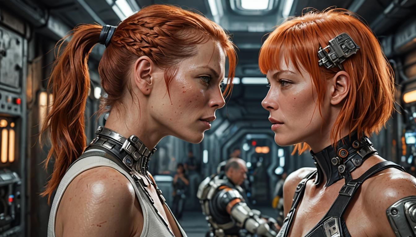 Leeloo and Korben Dallas: Fifth Element Romance