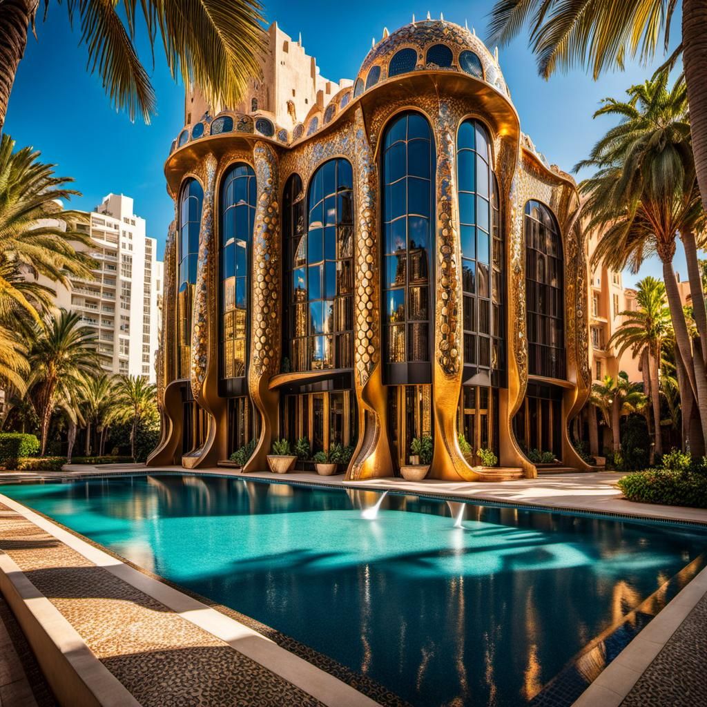 Gaudi Art Deco Apartments in Miami
