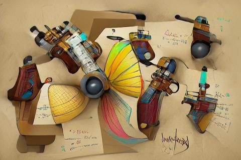 DaVinci Ray Gun Codex Drawings- Page 2