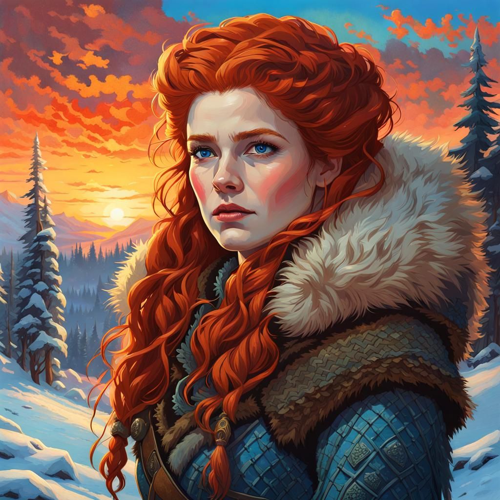 Ygritte of Game of Thrones Portrait