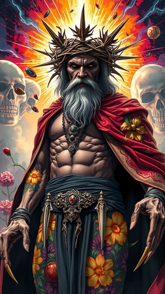 Ruler of the Damned Comic Splash in Karol Bak Style