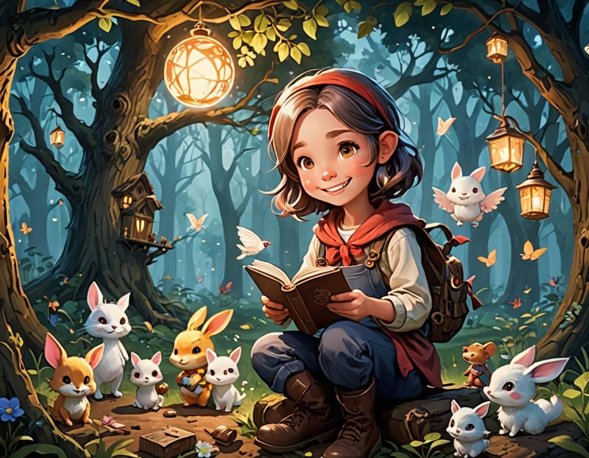 Moogle Meg's Storytime Under the Oak Tree