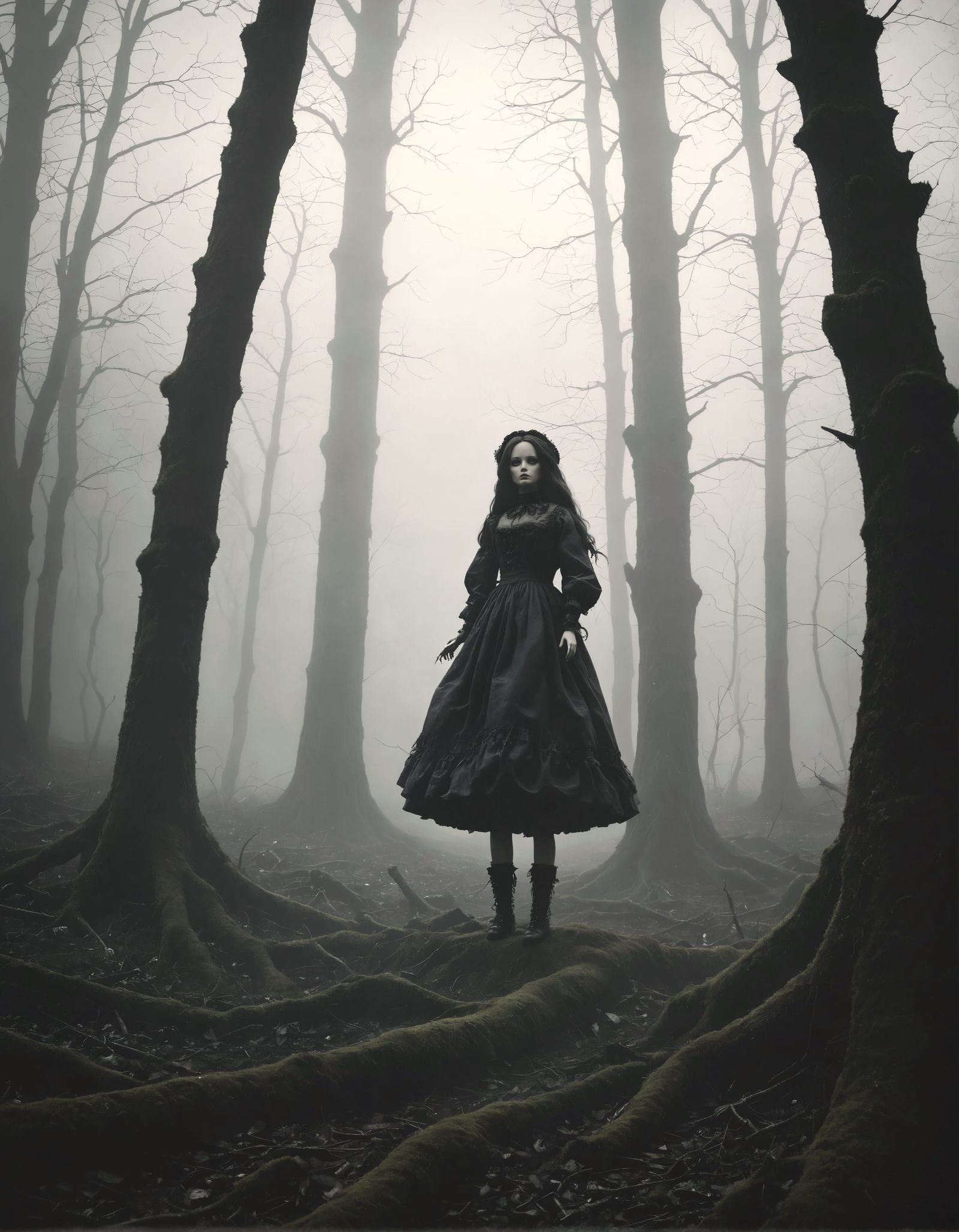 Ethereal Twilight Landscape