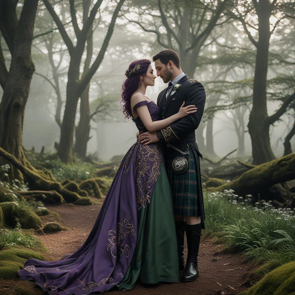 Ethereal Celtic Wedding in the Highlands