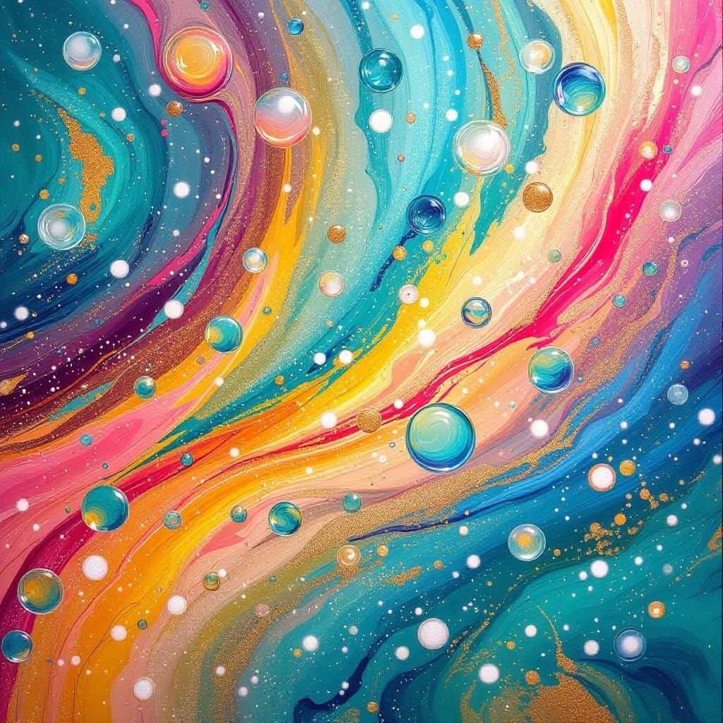 Effervescent Abstraction in Radiant Colors