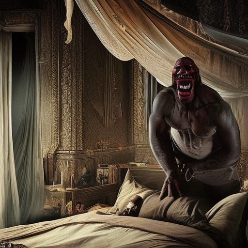 Boogeyman Emerges: Dramatic Digital Matte Painting