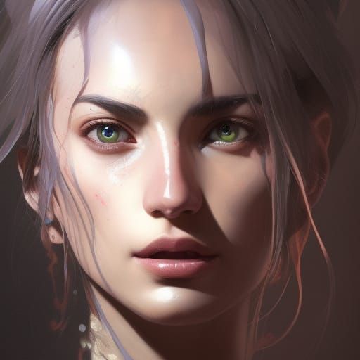 Detailed Portrait of Black Sage in Digital Art Style