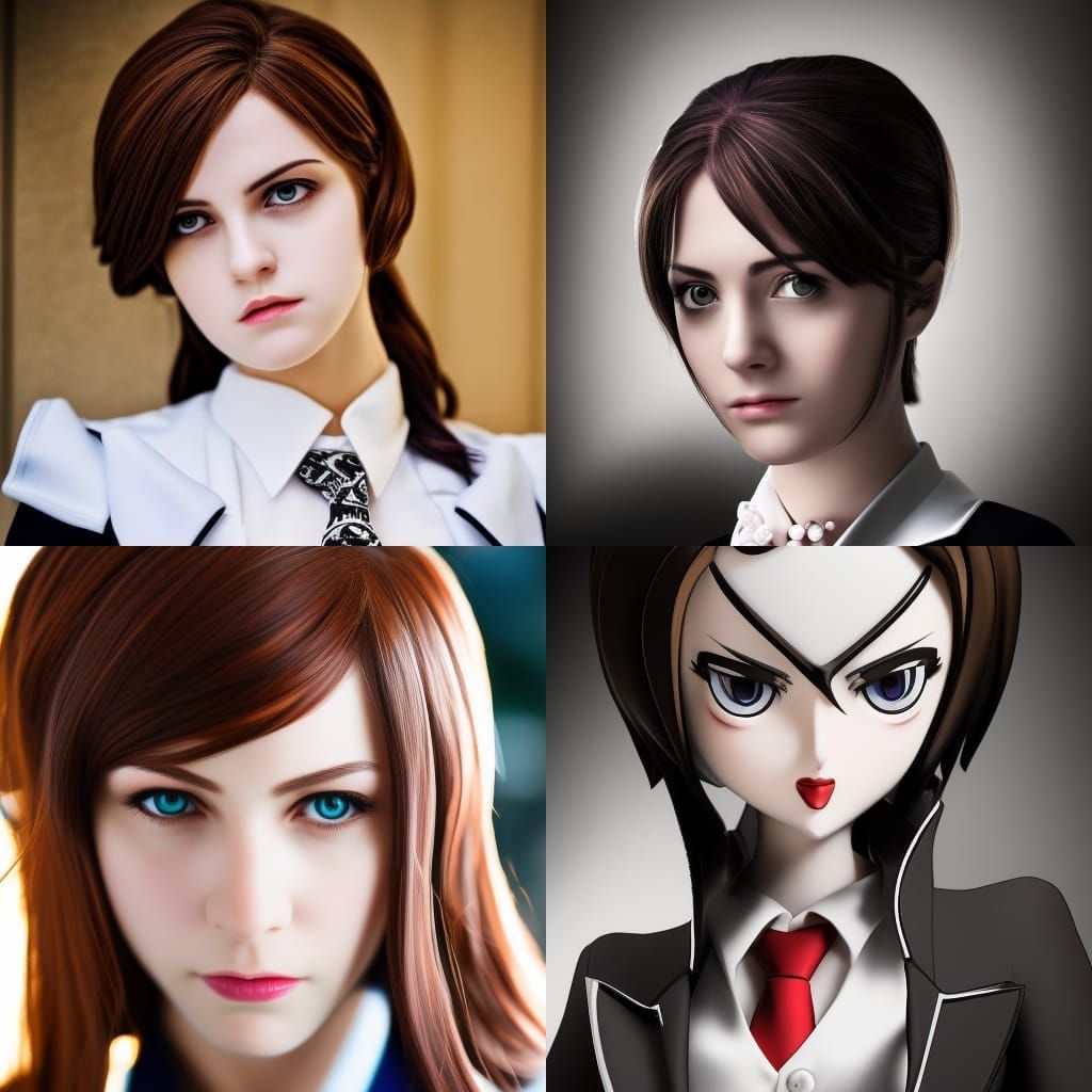 Hyperrealistic Image of Mia Fey in High Definition