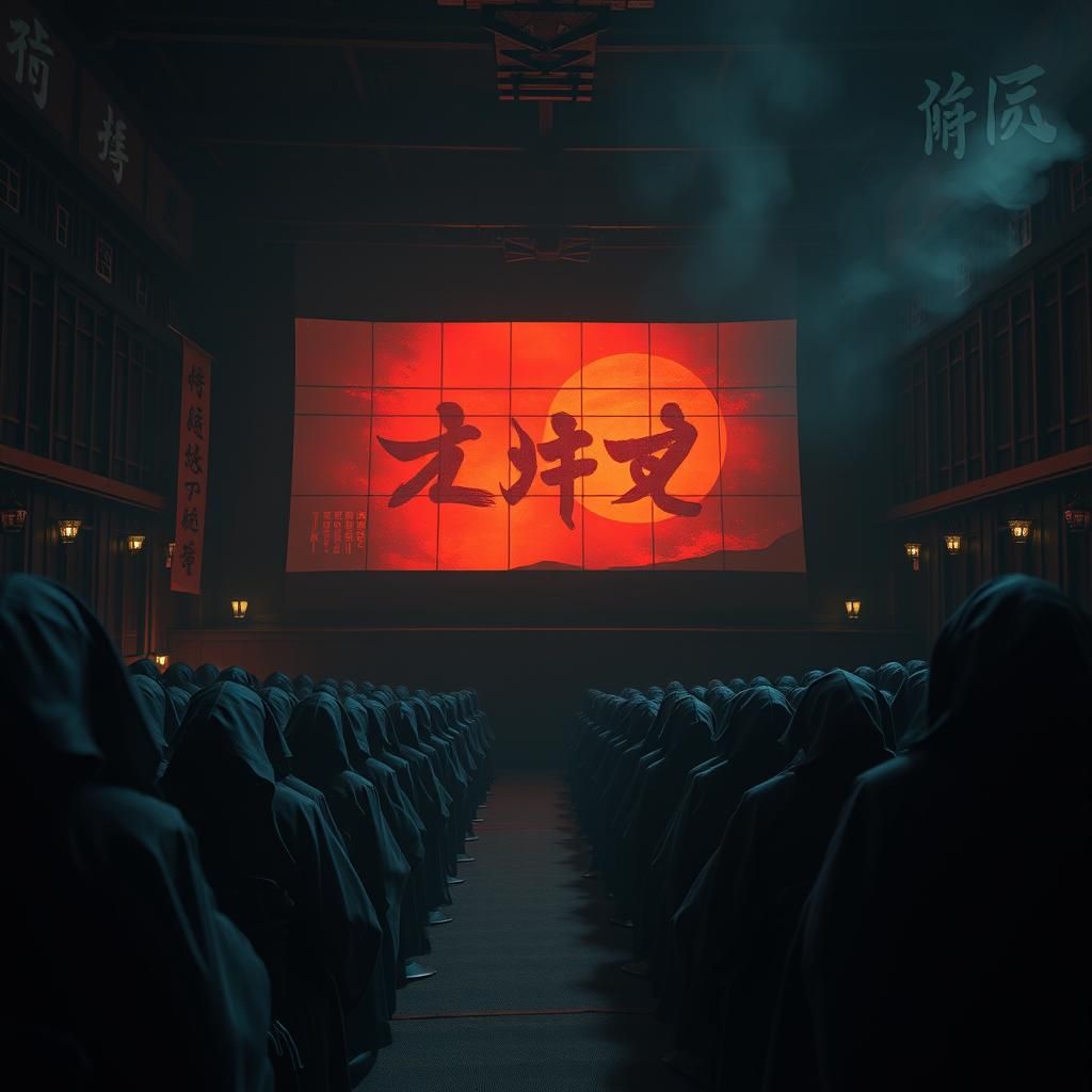 Japanese Shinobi Theater Watching Kung Fu, Unreal Engine 5