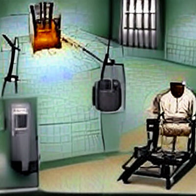 Eerie Electric Chair: Symbol of Justice and Confinement