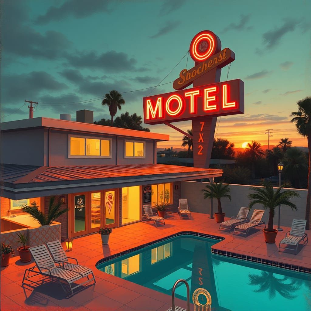 Retro Motel Beckons with Nostalgic Charm
